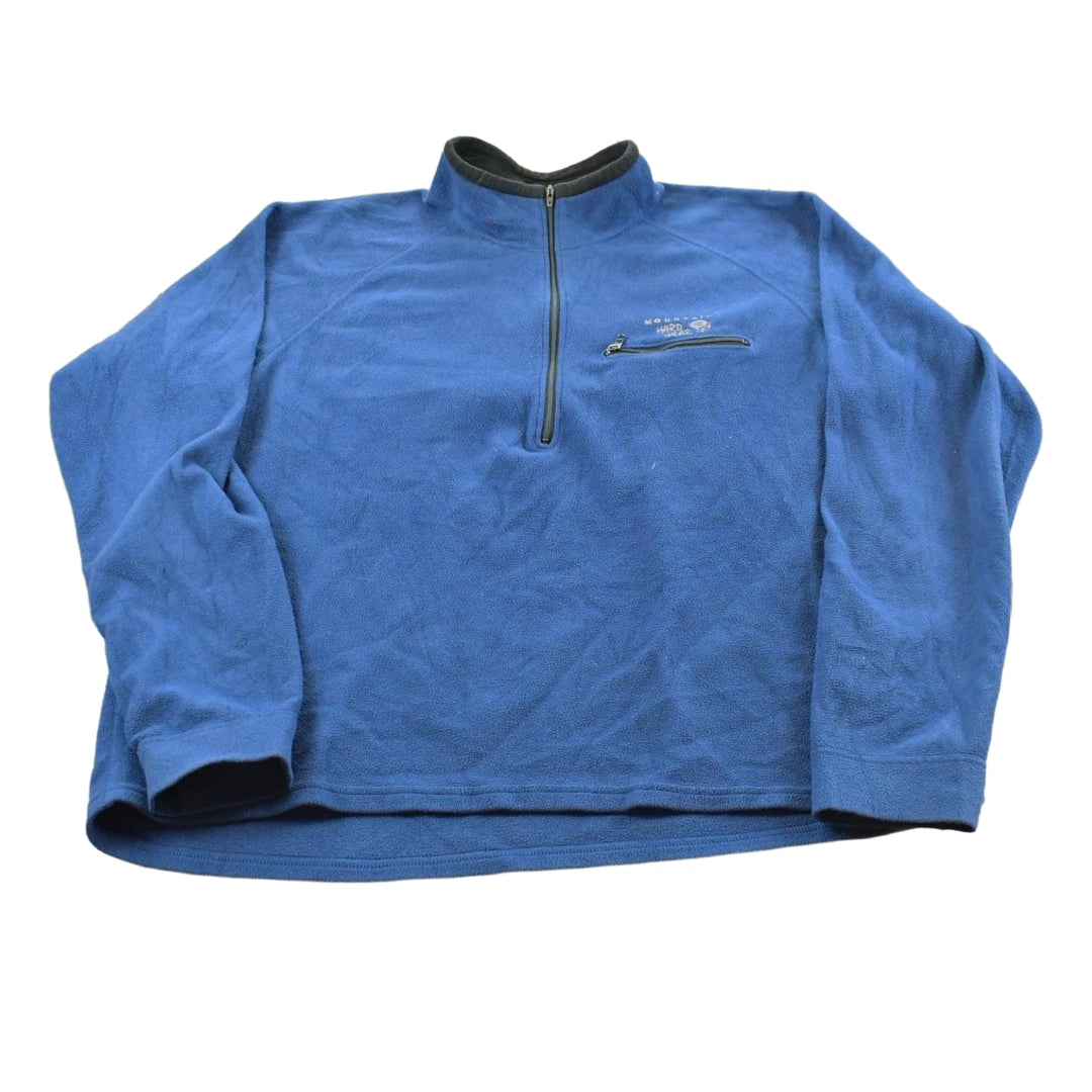 Vintage 1990s Mountain Hard Wear Quarter Zip Fleece Pullover Sweater Men's XL