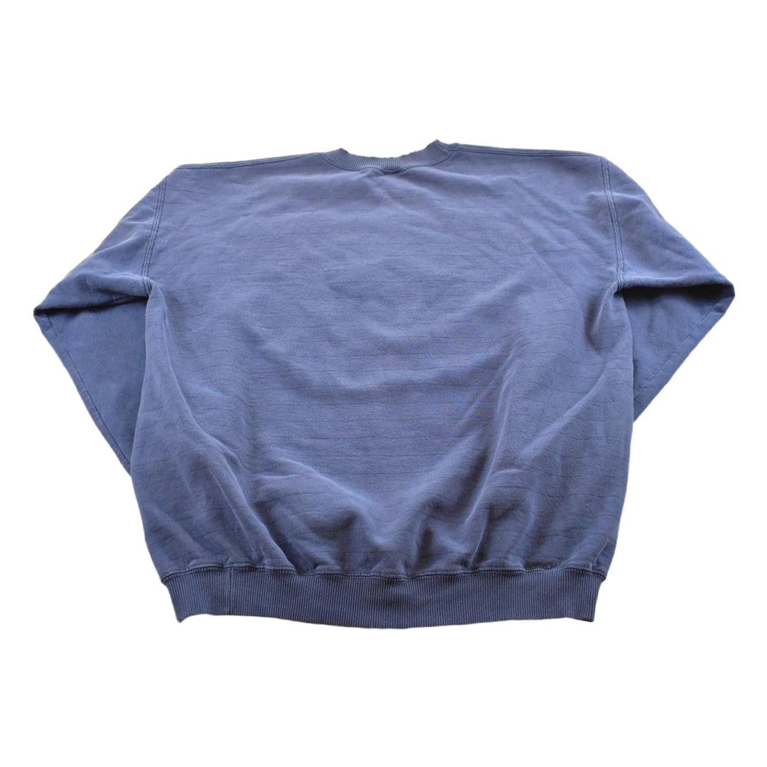 Vintage 2000s Ortley Beach New Jersey Embroidered Souvenir Crewneck Sweatshirt Men's L
