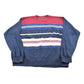 Vintage 1990s Dockers Striped Cotton Knit Crewneck Sweater Men's XL