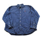 Vintage 1990s Ralph Lauren Marlowe Blue Button Down Shirt Men's XL