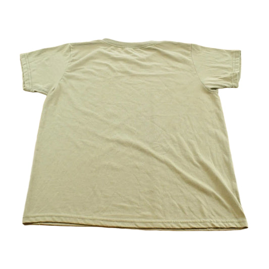 Vintage 1990s Blank Olive Green T-Shirt Men's L