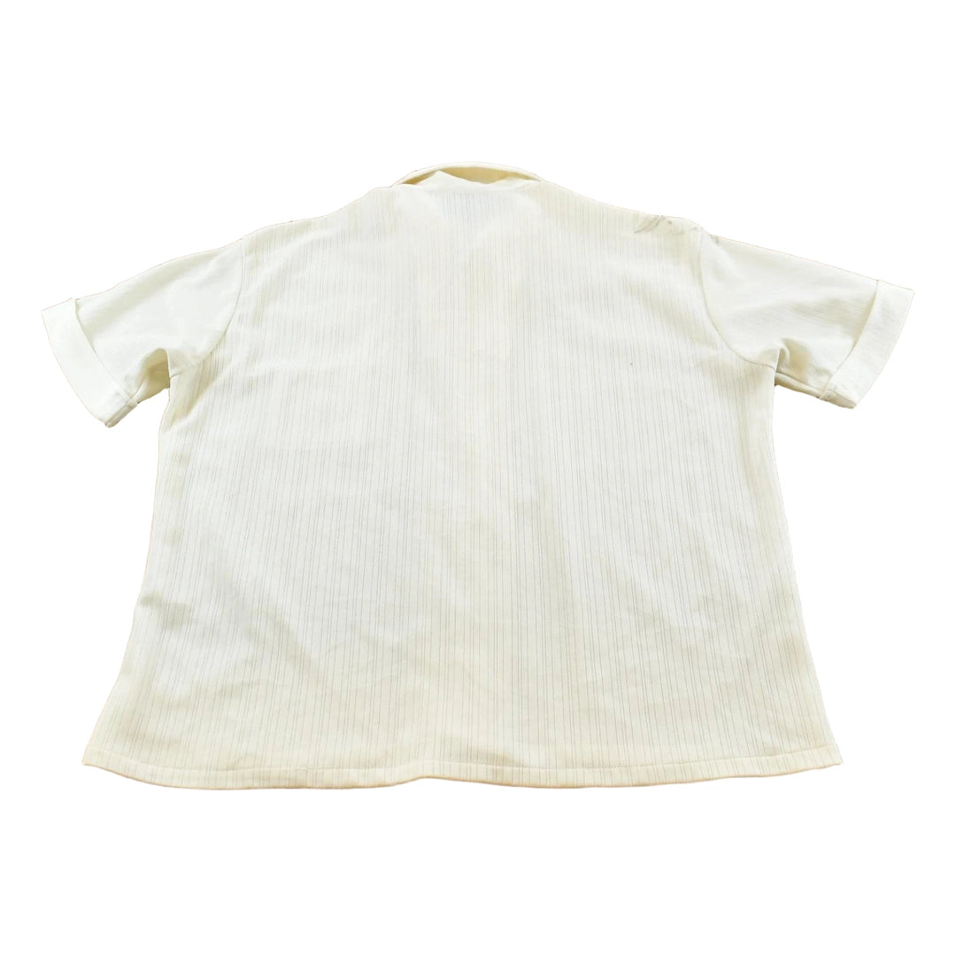 True Vintage 1970s Capri Short Sleeve Button Up Shirt Men's L