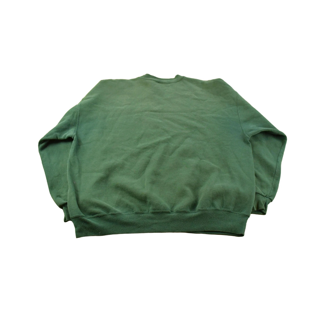 Vintage 1990s Pub & Grub Iowa Bar Promo Souvenir Crewneck Sweatshirt Men's 2XL