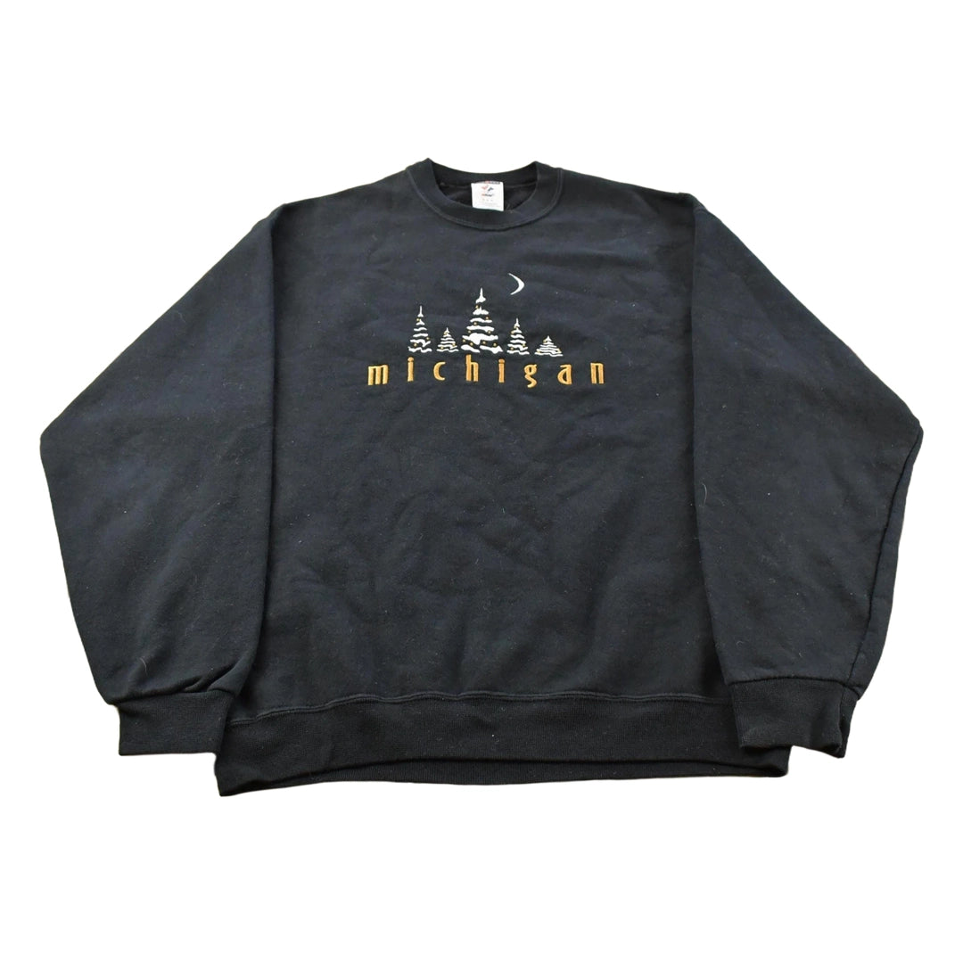 Vintage 2000s Michigan Crewneck Sweatshirt Men's M