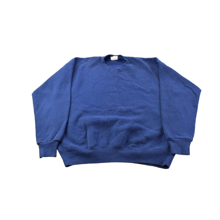 Vintage 1990s Lee Heavyweight Blank Crewneck Sweatshirt Women's XL