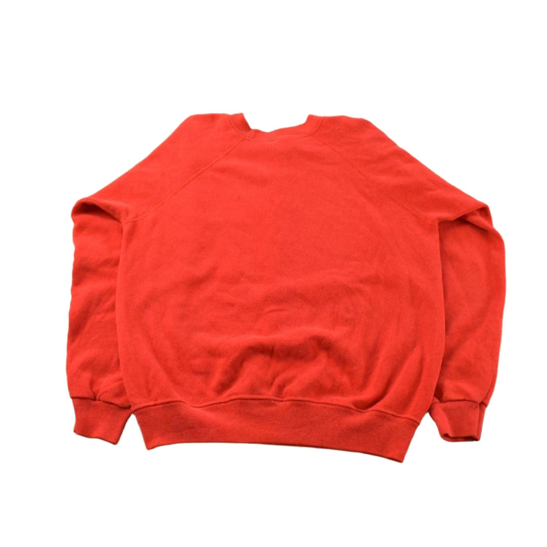 Vintage 1980s Father Son Run Race Crewneck Sweatshirt Youth Large