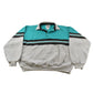 Vintage 1990s Static International Polo Collared Sweatshirt Men's Large