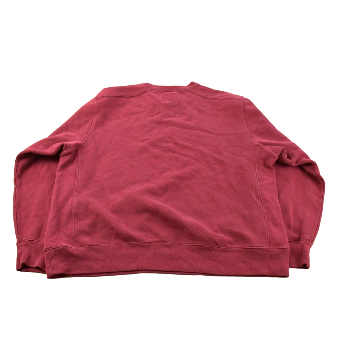 Vintage 1990s Eddie Bauer Spell Out Heavyweight Crewneck Sweatshirt Men's L