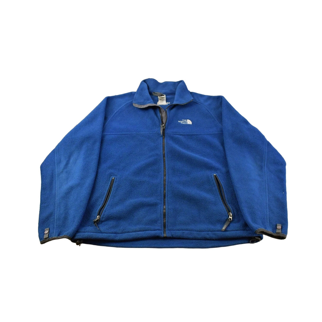 Vintage 1990s The North Face Fleece Full Zip Sweater Men's Medium