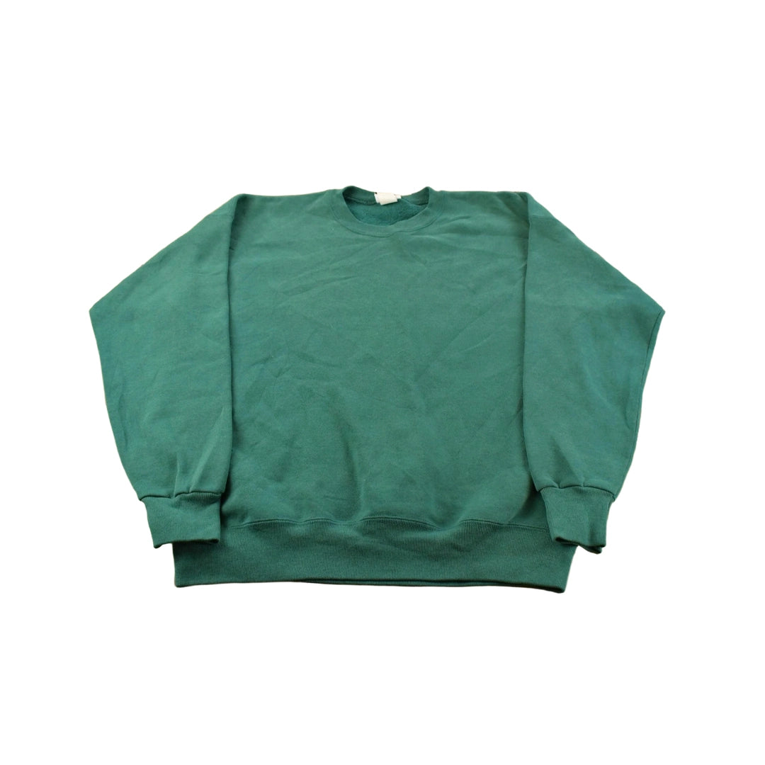 Vintage 1990s Lee Sturdy Sweats Blank Crewneck Sweatshirt Men's L
