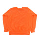 Vintage 1980's Blank Orange Raglan Crewneck Sweatshirt Men's S