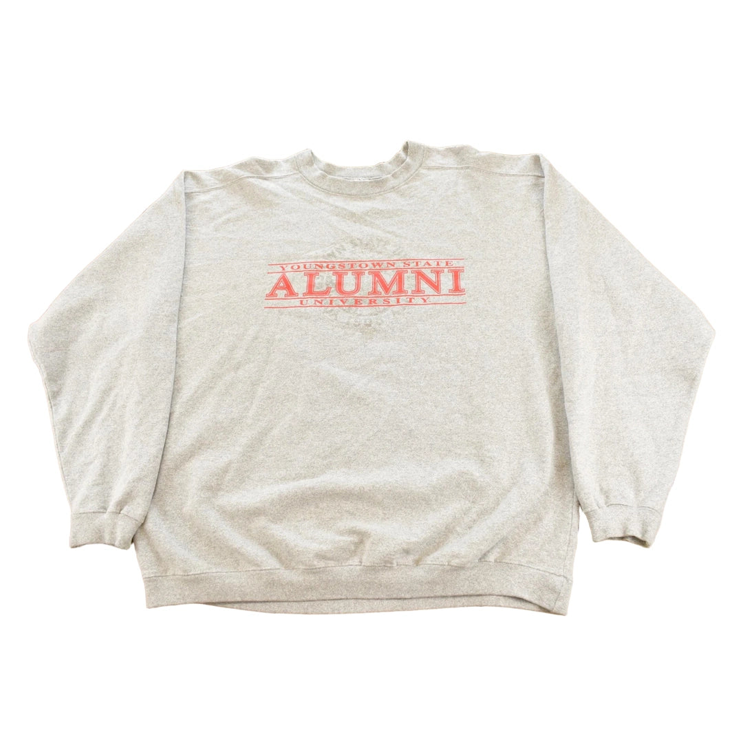 Vintage 1990s Youngstown State Alumni University Collegiate Crewneck Sweatshirt Men's 2XL