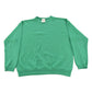 Vintage 1990s Tultex Blank Green Crewneck Sweatshirt Men's M
