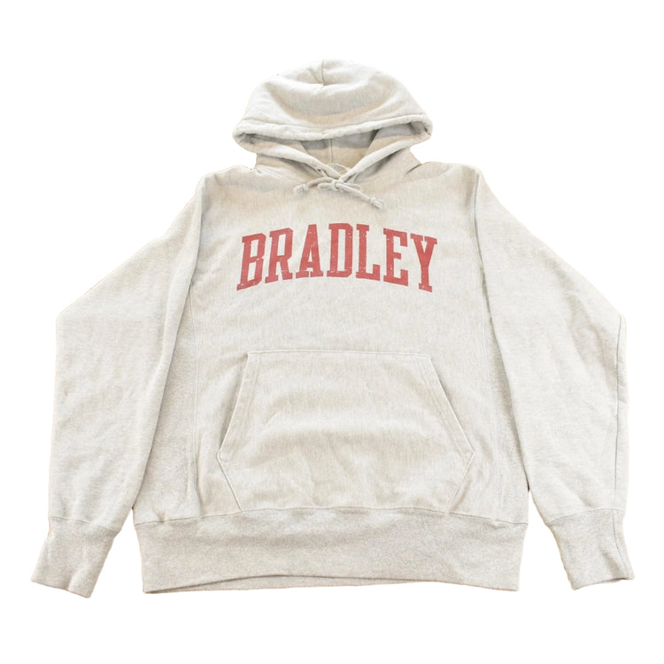 Vintage Y2K Bradley University Champion Reverse Weave Collegiate Hoodie Sweatshirt Men's L