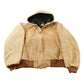 Vintage 1990s Carhartt Canvas Hooded Jacket Men's Large