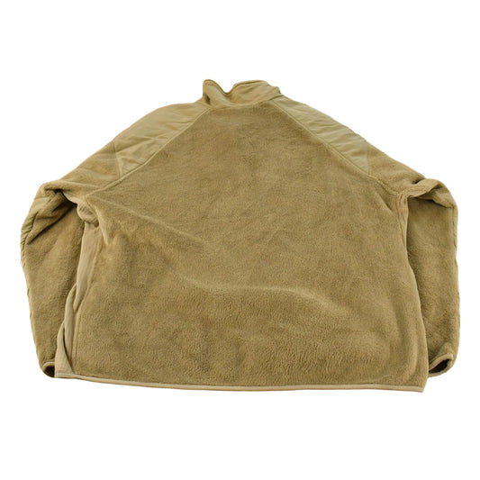 Vintage 1990s Military Cold Weather Full Zip Fleece Sweater Men's XL