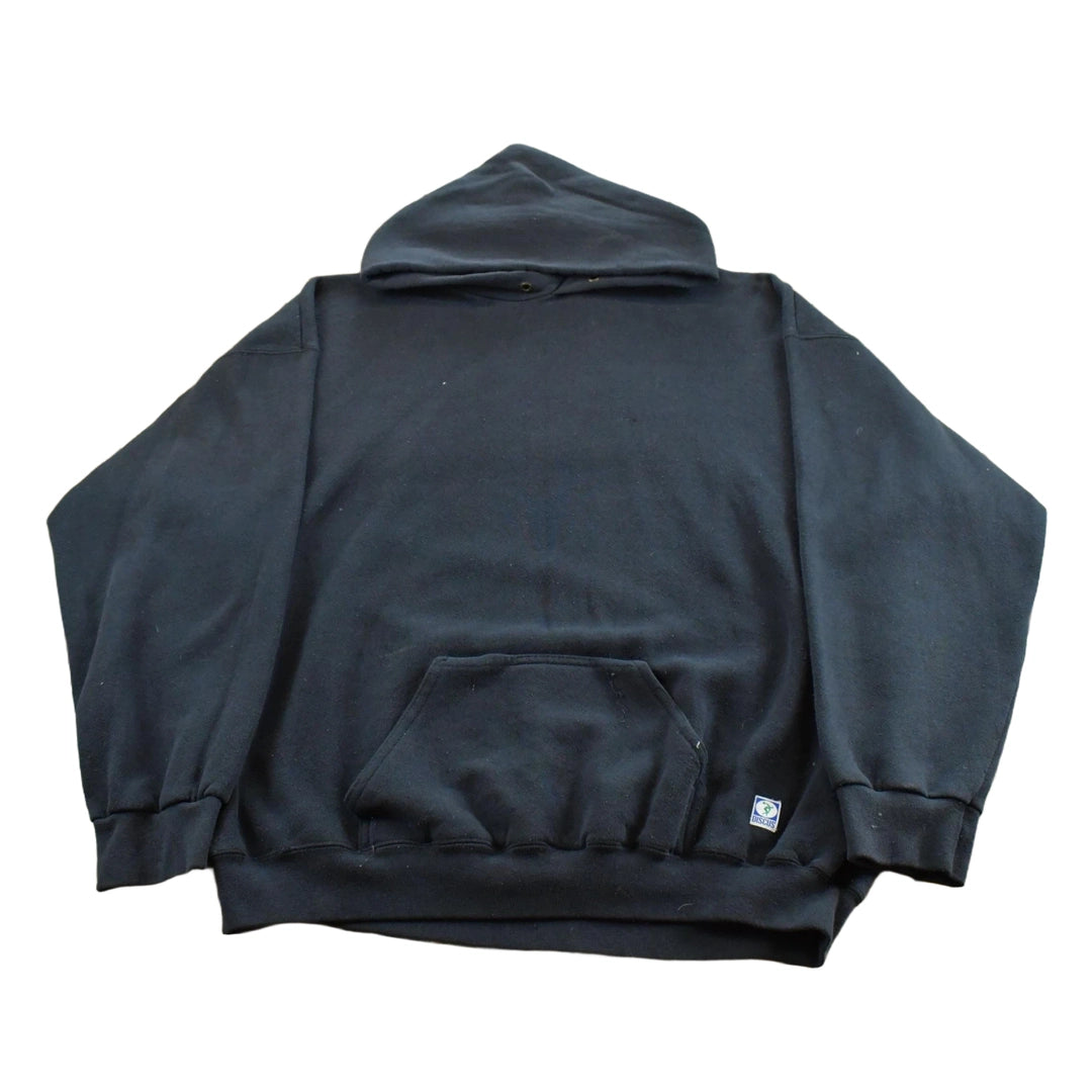 Vintage 1990s Discus Athletic Streetwear Blank Hoodie Sweatshirt Men's 2XL