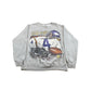 Vintage 1990s Minnesota Vikings Embroidered NFL Crewneck Sweatshirt Men's Medium