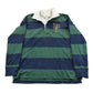 Vintage 2000s Ralph Lauren Rugby Embroidered Equestrian Long Sleeve Polo Shirt Men's Medium