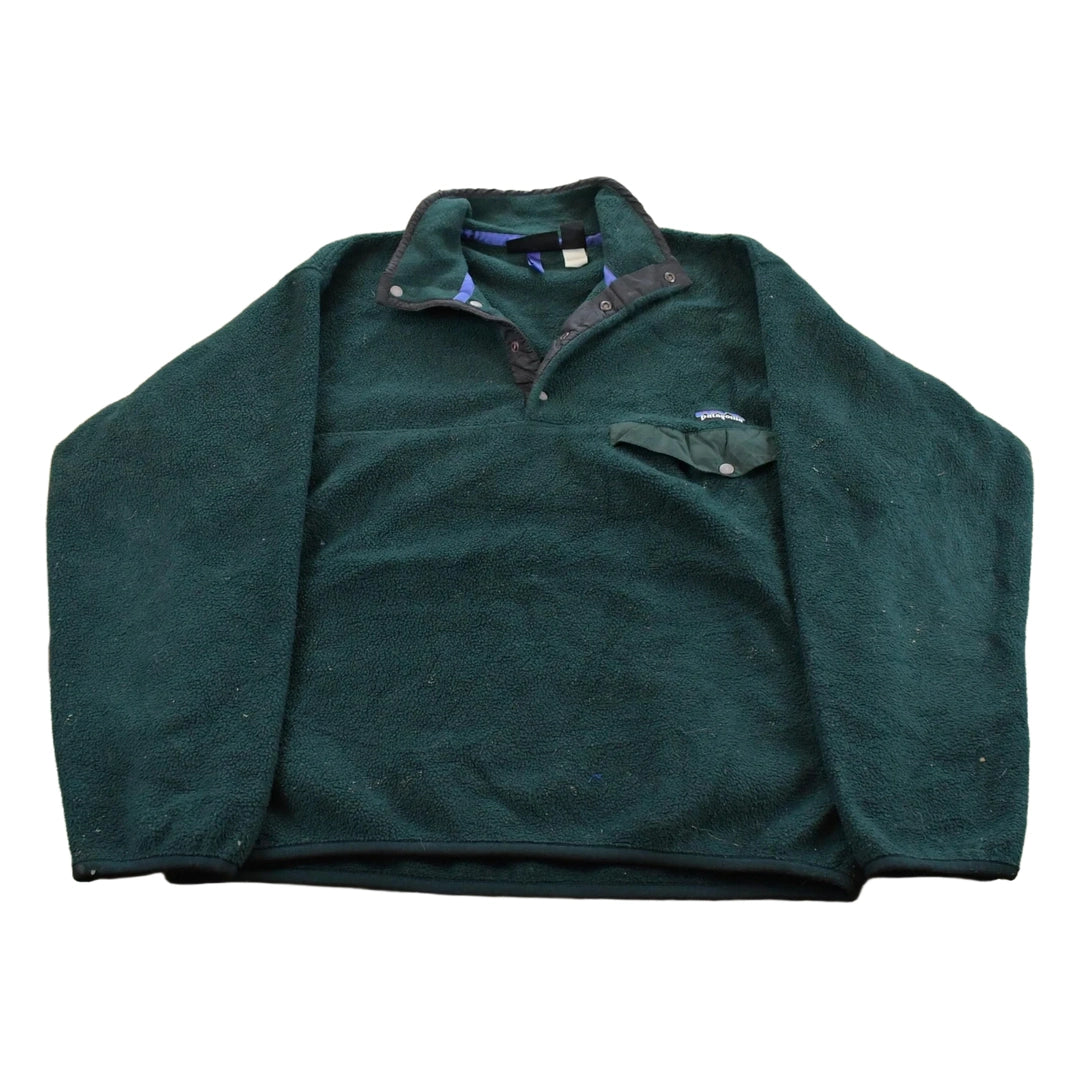 Vintage 1990s Patagonia Snap-T Fleece Sweater Men's Medium