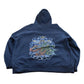 Vintage Y2K JNCO Jeans Sword Dragon Hoodie Sweatshirt Mens Large