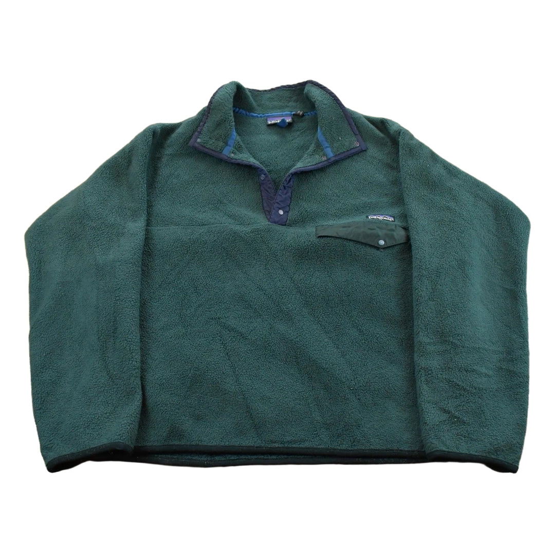 Vintage 1990s Patagonia Snap-T Fleece Sweater Men's Medium