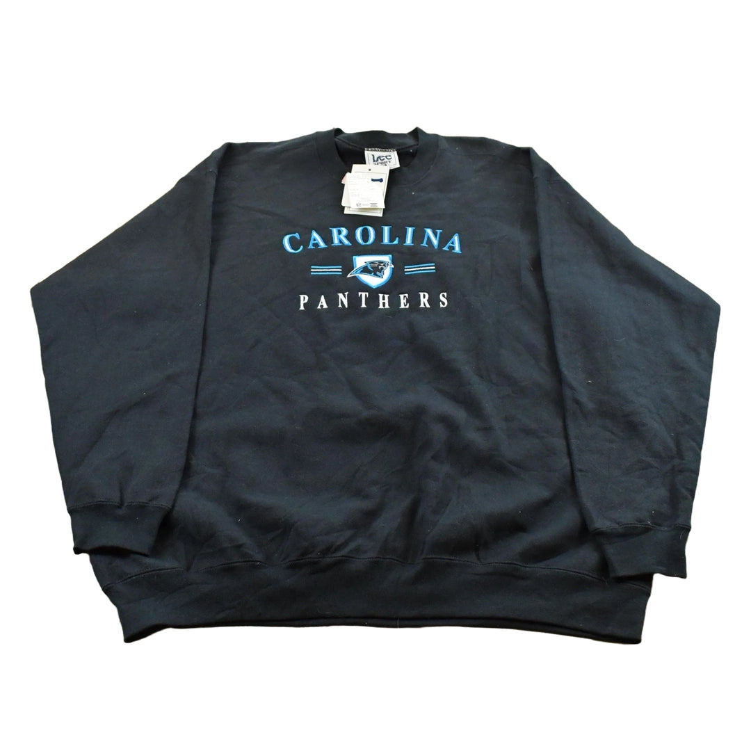 Vintage 1990s Deadstock Carolina Panthers NFL Crewneck Sweatshirt Men's Medium Men's 2XL