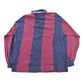 Vintage 1990s Structure Striped Rugby Polo Shirt Men's L