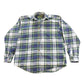 Vintage 1990s Hazel Creek Plaid Flannel Button Up Shirt Women's L