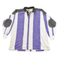 Vintage 1990s St Johns Bay Striped Rugby Polo Shirt Men's XL