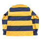 Vintage 1990s Cheltenham Field Hockey Striped Embroidered Rugby Polo Shirt Men's S
