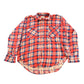 Vintage 1990's Timber Run Plaid Western Style Button Up Shirt Men's L