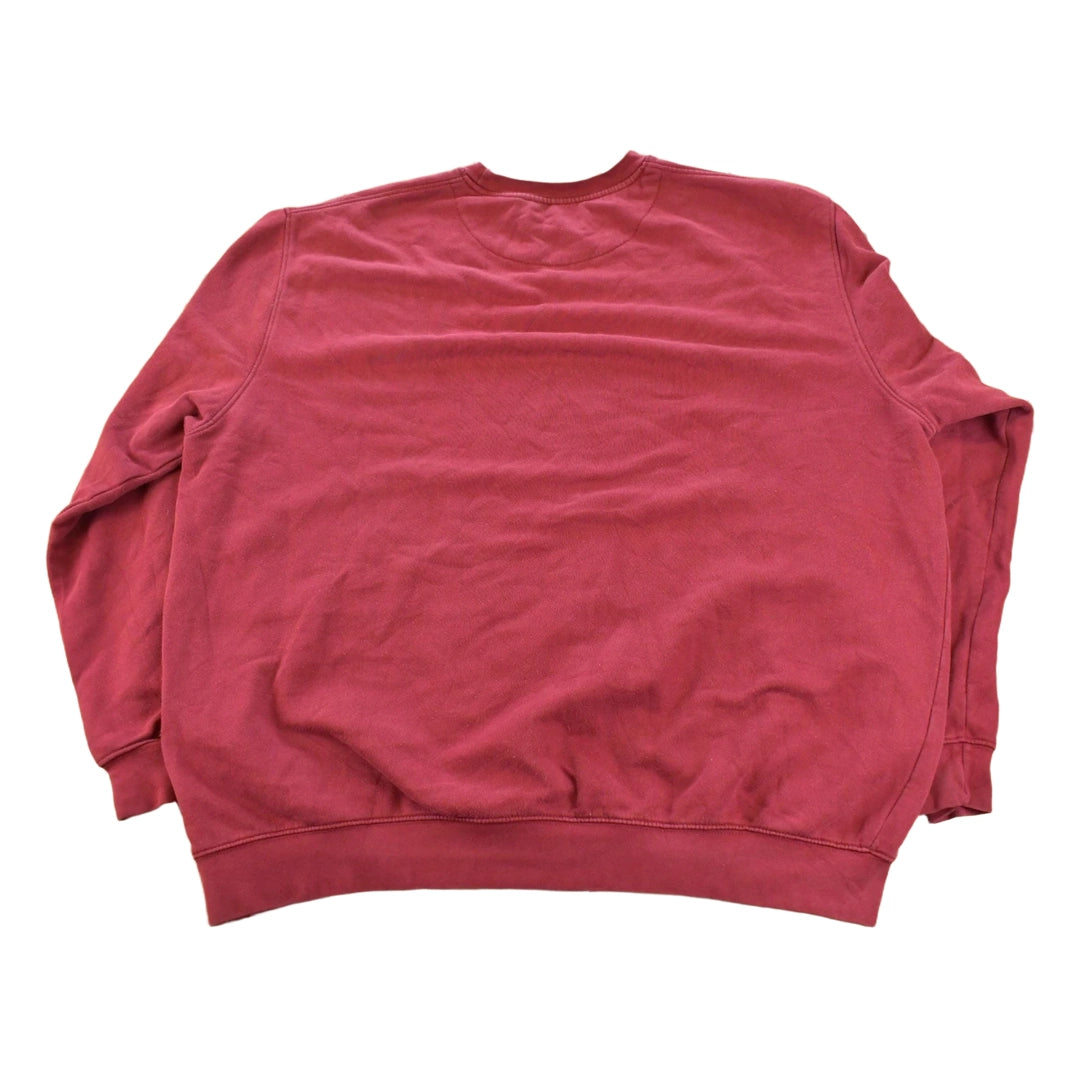 Vintage 2000s Nike Mini Swoosh Embroidered Crewneck Sweatshirt Men's 2XL