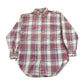 Vintage 1990s Quizz Plaid Flannel Button Up Shirt Women's M