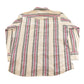 Vintage 1990s Wrangler Striped Western Pearl Snap Button Up Shirt Men's 2XL