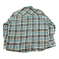 Vintage 1990s Wrangler Wrancher Plaid Flannel Pearl Snap Button Up Shirt Men's XL