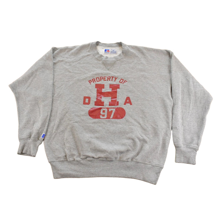 Vintage 1990s Harvard University Varsity Club Collegiate Crewneck Sweatshirt Men's XL