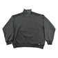 Vintage 1990s Russell Athletic Blank Black Turtleneck Sweatshirt Men's L