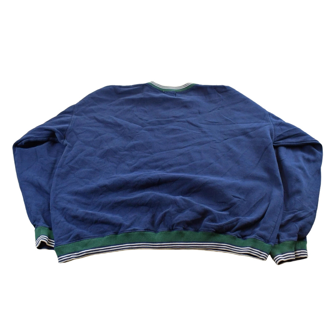 Vintage 1990s Great Lakes Embroidered Golf Crewneck Sweatshirt Men's XL
