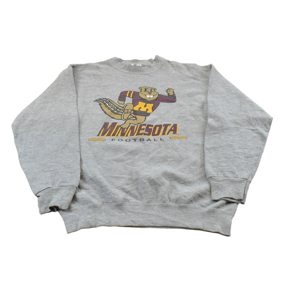 Vintage 1990s University of Minnesota Golden Gophers Starter Crewneck Sweatshirt Youth XL