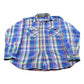 Vintage 1990s Mighty-Mac Plaid Flannel Button Up Shirt Men's XL