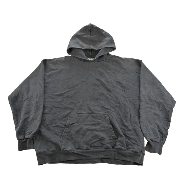 Vintage 2000s Hanes Ultimate Cotton Blank Black Hoodie Sweatshirt Men's L