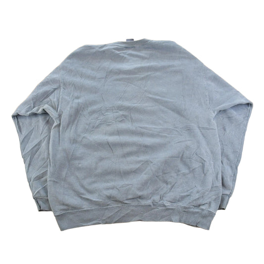 Vintage 1990 Sun Faded Detroit Lakes Minnesota Embroidered Souvenir Crewneck Sweatshirt Men's L