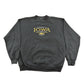 Vintage 1990s University Of IOWA Hawkeyes Embroidered Collegiate Crewneck Sweatshirt Men's L