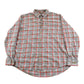 Vintage 1990s Land's End Plaid Flannel Button Up Shirt Men's XL