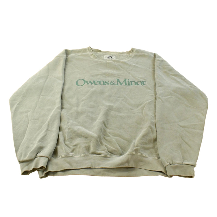 Vintage 1990s Owens & Minor Crewneck Sweatshirt Men's XL