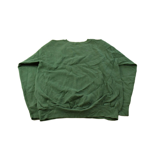Vintage 1990s Pumpkin Harvest Graphic Crewneck Sweatshirt Men's Large