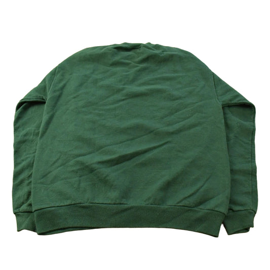 Vintage 2000s Jerzees Blank Raglan Crewneck Sweatshirt Youth XL