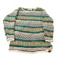 Vintage 1990s New Moves Abstract Knit Crewneck Sweater Women's S