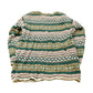 Vintage 1990s New Moves Abstract Knit Crewneck Sweater Women's S